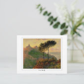 Claude Monet #676 - Fine Art Postkarte (Stehend Vorderseite)