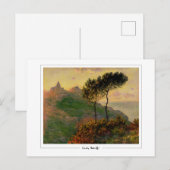 Claude Monet #676 - Fine Art Postkarte (Vorne/Hinten)