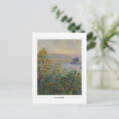 Claude Monet #8-2 - Fine Art Postkarte (Stehend Vorderseite)