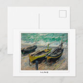 Claude Monet #8 - Fine Art Postkarte (Vorne/Hinten)