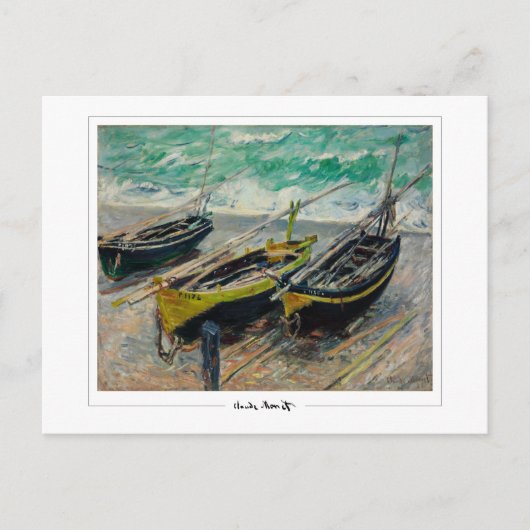 Claude Monet #8 - Fine Art Postkarte (Vorderseite)