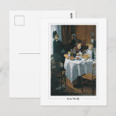 Claude Monet #9-2 - Fine Art Postkarte (Vorne/Hinten)