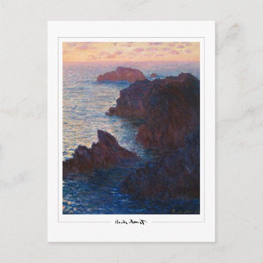 Claude Monet #9 - Fine Art Postkarte (Vorderseite)
