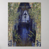 Claude Monet A Corner der Wohnung Poster (Vorne)