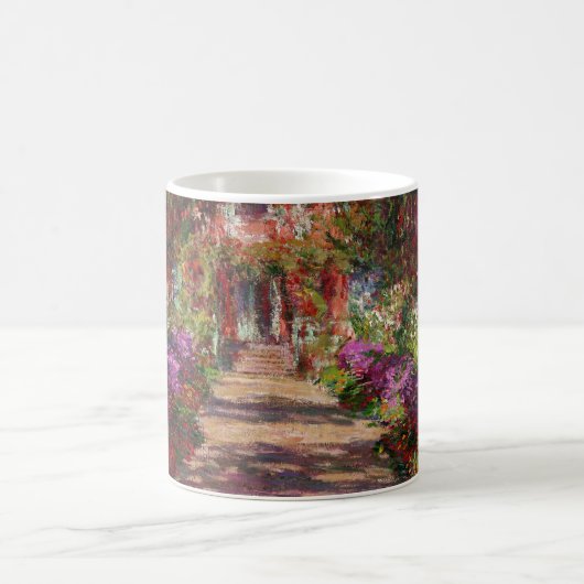 Claude Monet | A Pathway in Monet's Garden Kaffeetasse (Mittel)