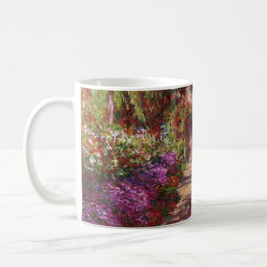 Claude Monet | A Pathway in Monet's Garden Kaffeetasse (Links)