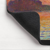 Claude Monet, Abendmahl in Venedig Mousepad (Ecke)