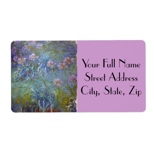 Claude Monet Agapanthus (Vorne)