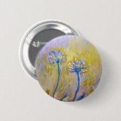 Claude Monet - Agapanthus Button (Vorne & Hinten)