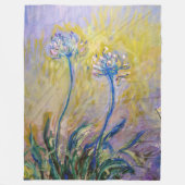 Claude Monet - Agapanthus Fleecedecke (Vorderseite)