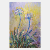 Claude Monet - Agapanthus Geschenkpapier Set