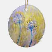 Claude Monet - Agapanthus Keramik Ornament (Links)