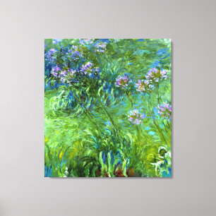 Claude Monet: Agapanthus Leinwanddruck