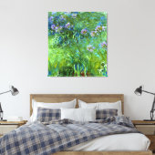 Claude Monet: Agapanthus Leinwanddruck (Insitu (Schlafzimmer))