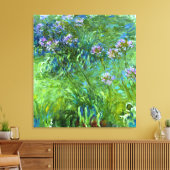 Claude Monet: Agapanthus Leinwanddruck (Insitu (Wohnzimmer))