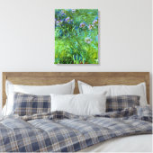 Claude Monet: Agapanthus Leinwanddruck (Insitu (Schlafzimmer))