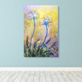 Claude Monet - Agapanthus Leinwanddruck (Insitu (Holzboden))