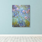 Claude Monet Agapanthus Leinwanddruck (Insitu (Holzboden))