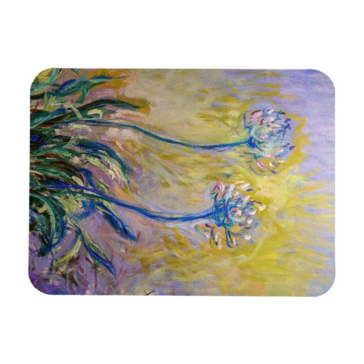 Claude Monet - Agapanthus Magnet (Horizontal)