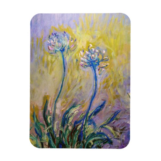 Claude Monet - Agapanthus Magnet (Vertikal)