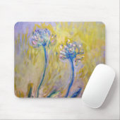 Claude Monet - Agapanthus Mousepad (Mit Mouse)