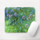 Claude Monet: Agapanthus Mousepad (Mit Mouse)