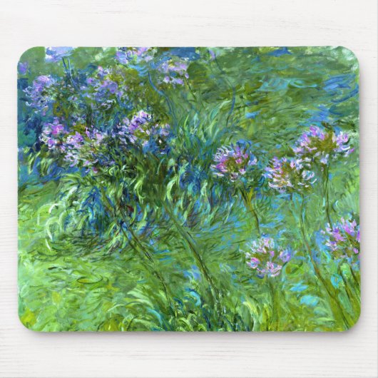 Claude Monet: Agapanthus Mousepad (Vorne)