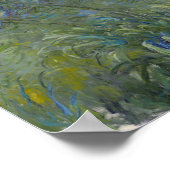 Claude Monet - Agapanthus Poster (Ecke)