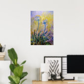 Claude Monet - Agapanthus Poster (Heimbüro)