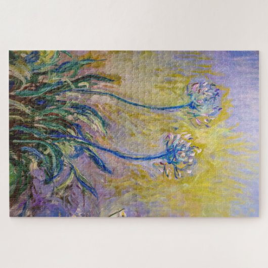 Claude Monet - Agapanthus Puzzle (Horizontal)