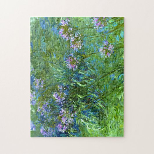 Claude Monet: Agapanthus Puzzle (Vertikal)