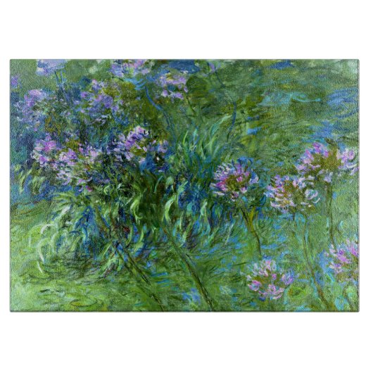 Claude Monet: Agapanthus Schneidebrett (Vorderseite)