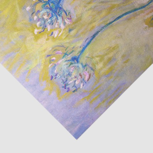 Claude Monet - Agapanthus Seidenpapier (Ausschnitt)