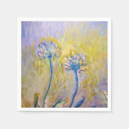Claude Monet - Agapanthus Serviette