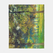 Claude Monet: Allee Du Champ De Foire Fleecedecke (Vorderseite)