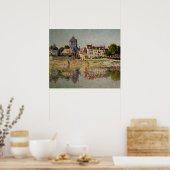 Claude Monet | Am Fluss Vernon, 1883 Poster (Küche)