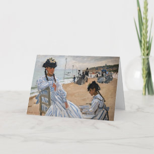 Claude Monet - Am Strand von Trouville Karte