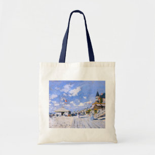 Claude Monet: Am Strand von Trouville Tragetasche