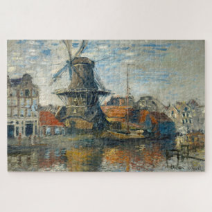 Claude Monet Amsterdam-Windmühle Puzzle