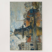 Claude Monet Amsterdam-Windmühle Puzzle (Vertikal)