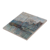 Claude Monet - Ansicht von Amsterdam Fliese (Seite)