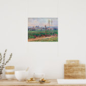 Claude Monet - Ansicht von Vernon Poster (Küche)