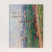 Claude Monet - Ansicht von Vernon Puzzle (Vertikal)
