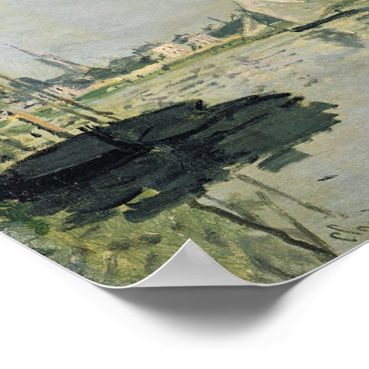 Claude Monet | Argenteuil, 1872 Poster (Ecke)