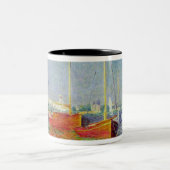 Claude Monet | Argenteuil, c.1872-5 Zweifarbige Tasse (Mittel)