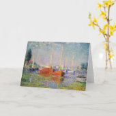 Claude Monet - Argenteuil Karte (Gelbe Blume)