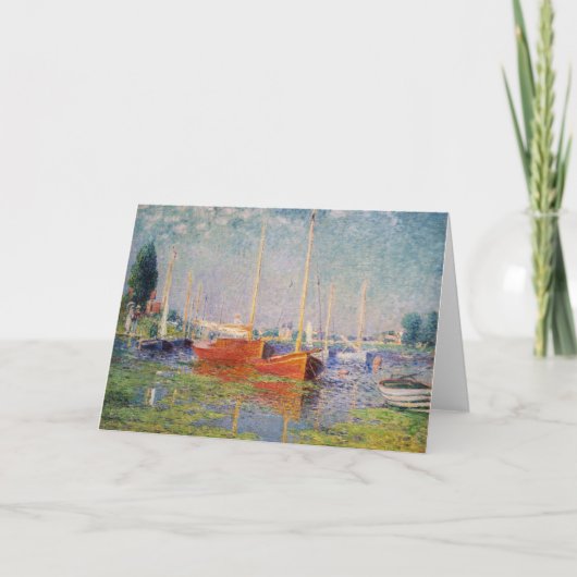 Claude Monet - Argenteuil Karte (Vorderseite)