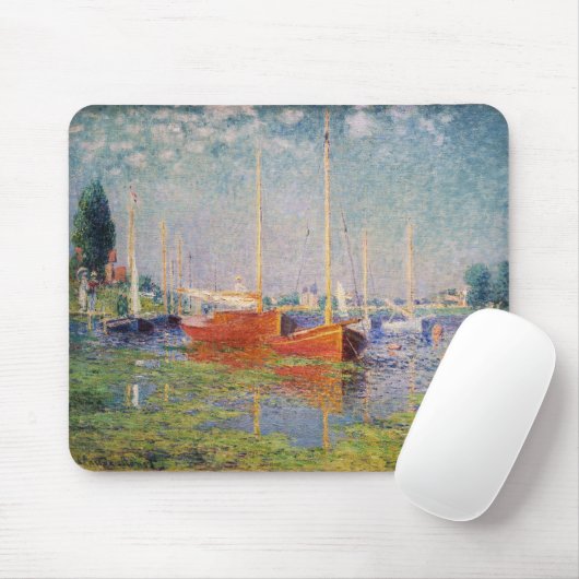 Claude Monet - Argenteuil Mousepad (Mit Mouse)
