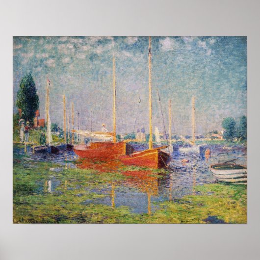 Claude Monet - Argenteuil Poster (Vorne)