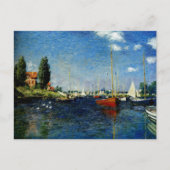 Claude Monet - Argenteuil, Postkarte (Vorderseite)